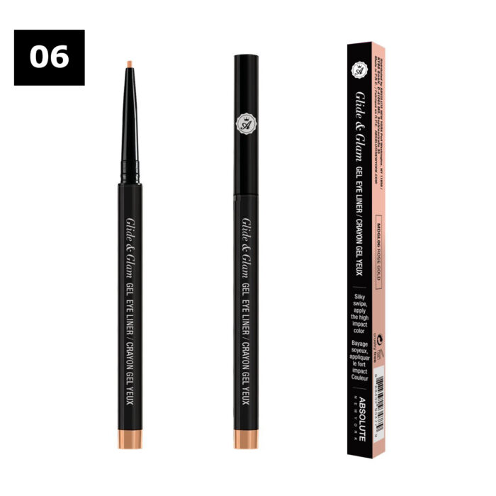 Technic Eyeliner Pencil with Smudger & Sharpener – Black