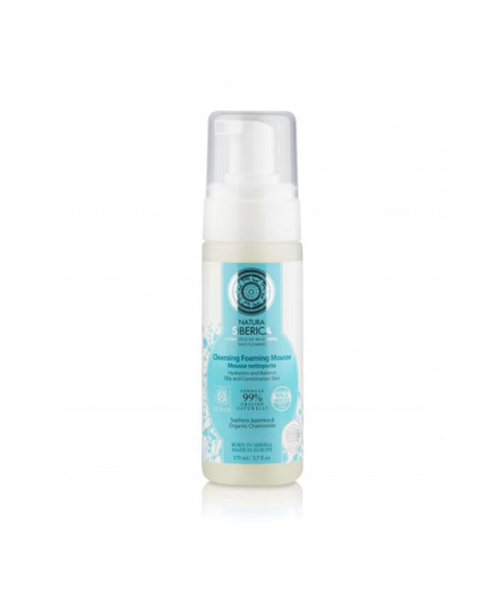 Natura Siberica Cleansing Foaming Mousse for Oily/Combination Skin 150ml